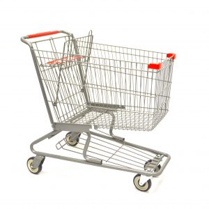 medium metal Shopping carts