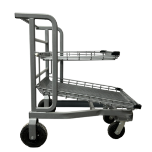 metal garden trolley cart