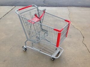 Buying a shopping cart - Cart Connection. New and refurbished; metal and plastic.